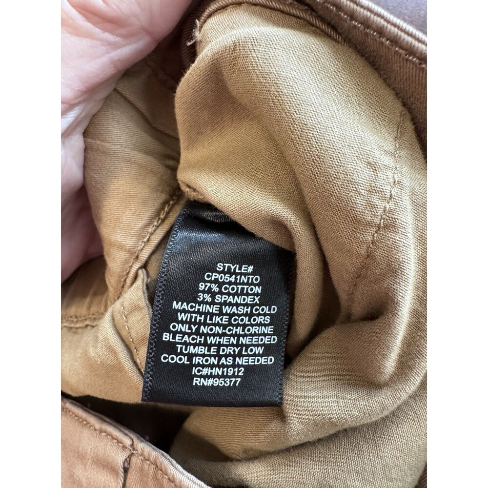 Sanctuary Pants, Men's Size 27, Khaki, Straight, Cargo Joggers, Side Pockets - Picture 7 of 7